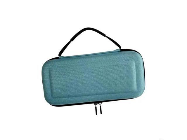 Game Console Bag Scratchproof Storage Box for 2 Protector Case with Handle and Mesh Pocket Travel Carrying