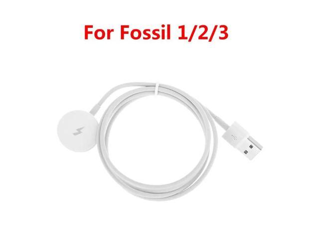 Smart Watch Charger Fast Charging Stand Dock Cable for Fossil Q Gen 1 Gen 2 Founder/Wander/Marshal Gen 3 Explorist/Venture