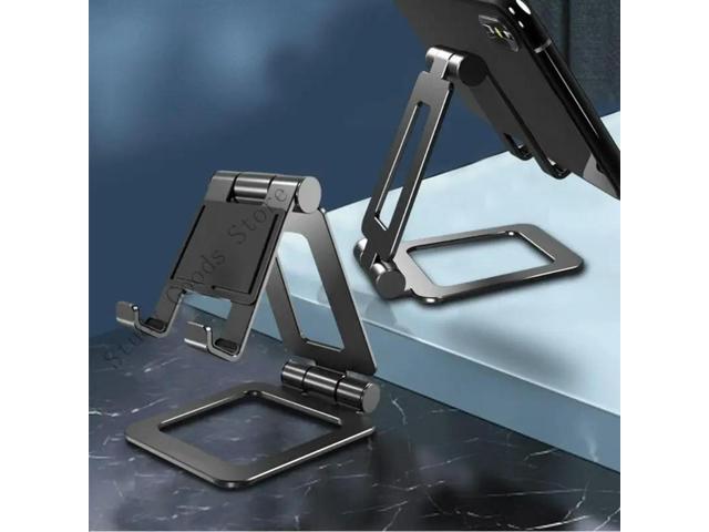 Tabletop Phone Stand Height Adjustable Cellphone Cradle Desk Tablet Holder Mount Foldable Stand for Watching Video