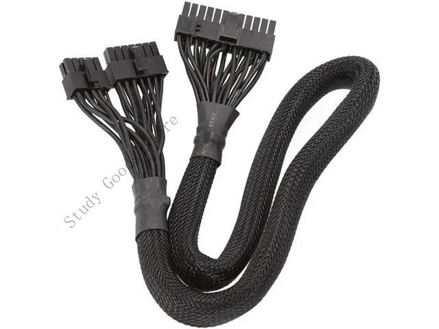 14+10Pin to 24PinATX Power Cable for AX1500I AX1200I AX860I AX760I for DIY and Modded PC High performances Cable
