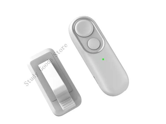 White Page Turner Remote for Tablets Comfortable Long Terms Use in Any Setting