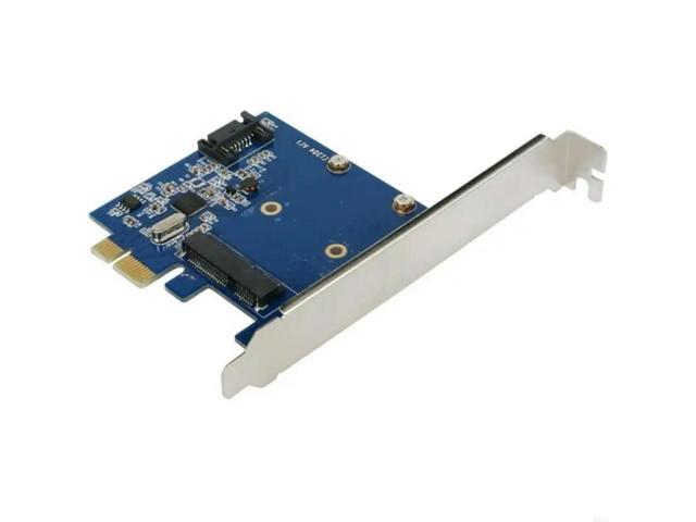 Efficient Desktop PCIE to MSATA and SATA3.0 Expansion Card for System Integration
