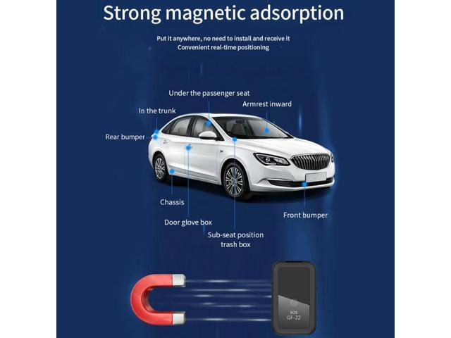 2021 GF22 Car GPS Tracker Strong Magnetic Small Location Tracking Device Locator for Car Motorcycle Truck Recording Tracking
