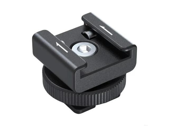 Cold Shoe Mount Adapter For Wireless Microphones Compatibles Various Receivers