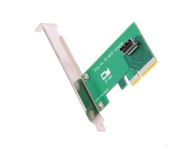 PCIE 5.0 4X to MCIO Adapter Card for Computer Expansion Adapter Mainboard
