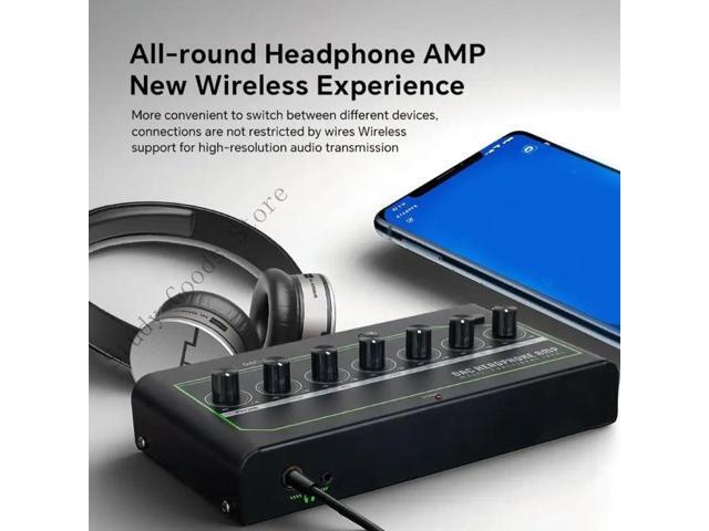 Compactly HiFi Amplifier For Gaming PC USB C Opticals 3.5mm Auxs Input