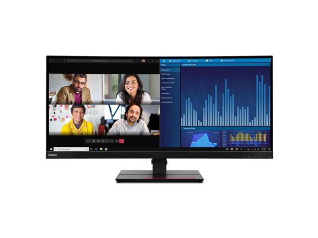 Lenovo ThinkVision P34w-20 34.14 inch WQHD Ultra-Wide Curved Monitor
