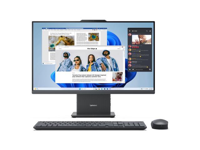 Lenovo IdeaCentre AIO AMD Desktop, 27' FHD IPS 14ms,Ryzen 5 7535HS,16GB, AMD Radeon 660M, 512GB SSD,6 wifi,Win 11 Home