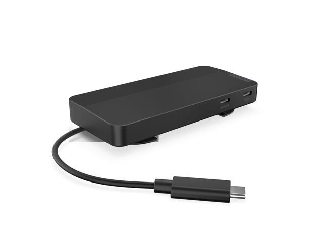 Lenovo USB-C Dual Display Travel Dock with Adapter