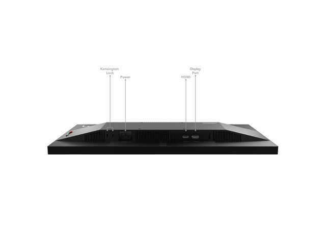 Lenovo - ThinkVision 23.8" IPS LED QHD (2560x1440) 100Hz Monitor (HDMI, DP) w/Speakers - Black - image 8