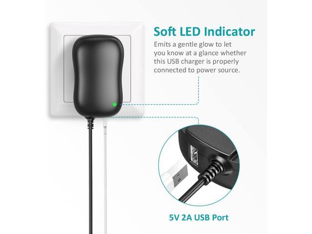 Universal Power Supply 5V 6V 7.5V 9V 12V 13.5V 15V 3A 2.5A AC DC Power Adapter 45W Wall Charger with 5V 2A USB Plug for Electronics 2.5A 2500mA...