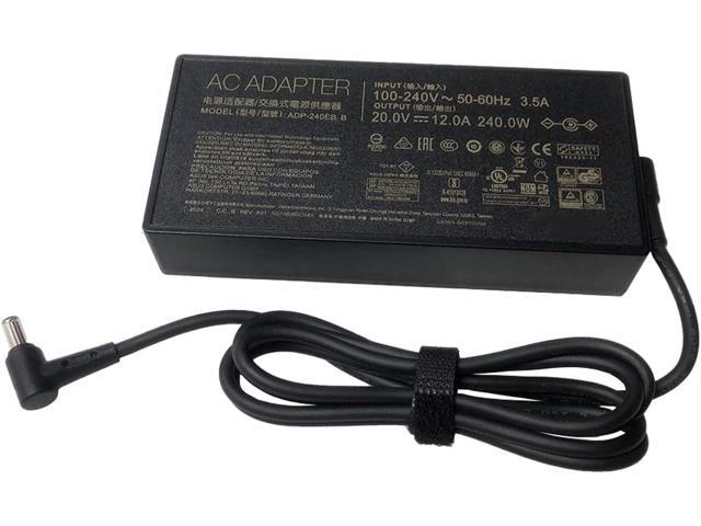 240W ADP-240EB B 20V 12A AC Adapter Power Supply for ASUS ROG 15 GX550LXS RTX2080 S15 S17 G15 G513 GX550LXS RTX2080 G733QM G733QR G733QS G733QSA...