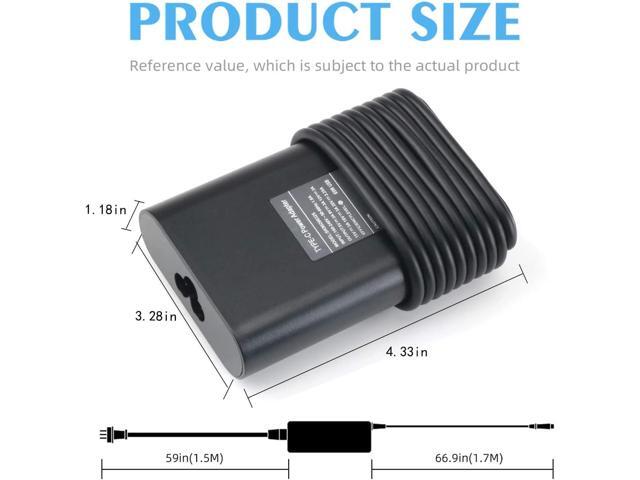 AC Adapter Charger for Dell Chromebook 3100, Chromebook 3100 2-in-1. by Galaxy Bang USA