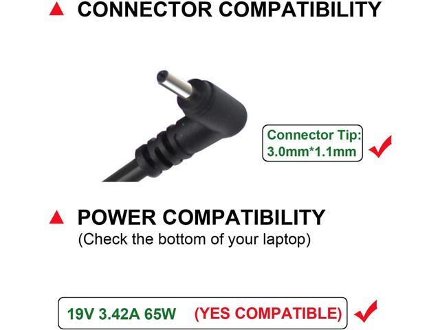 65W 45W Charger for Acer Aspire 1 3 5 Series A315-23 A315-24P A315-24PT A315-58 A315-59 A515-44 A515-45 A515-46 A515-54 A515-55 A515-56 A115-32...