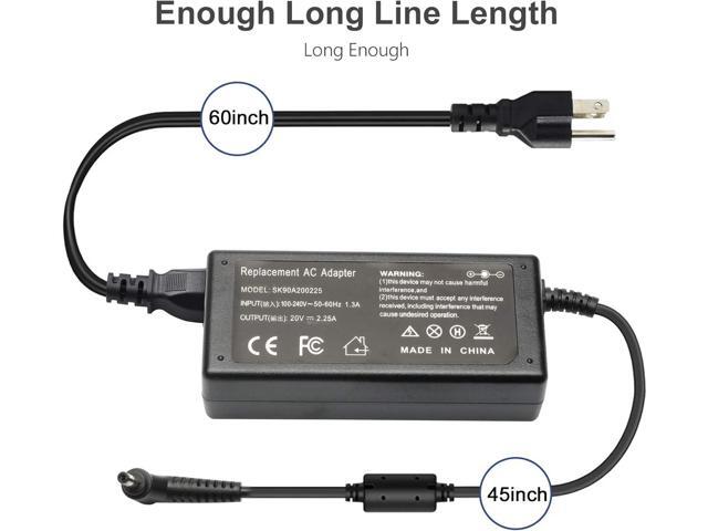 65W Charger for Lenovo Laptop - IdeaPad 1 3 5, Flex 4 5 6 1470 1480, Lenovo V14 V15 V17 G2 G3 G4 Adapter;IdeaPad 110 110s 310 330 330s 520 530s...