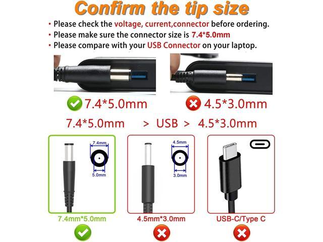 AC Adapter Charger for HP Pavilion All-in-One, 23-q110, 22m 22-a132m, 23-q114, by Galaxy Bang USA