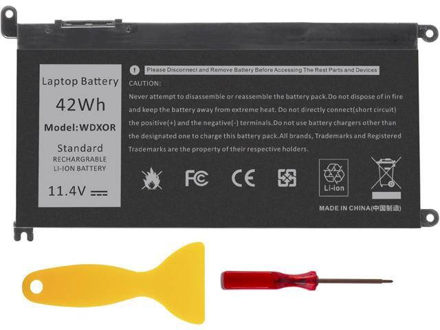 WDX0R Laptop Battery Replacement for Dell Inspiron 13 15 5000 7000 Series 5565 5567 5570 5578 7560 7570 7573 7579 5368 5378 Latitude 7368 17 5765...