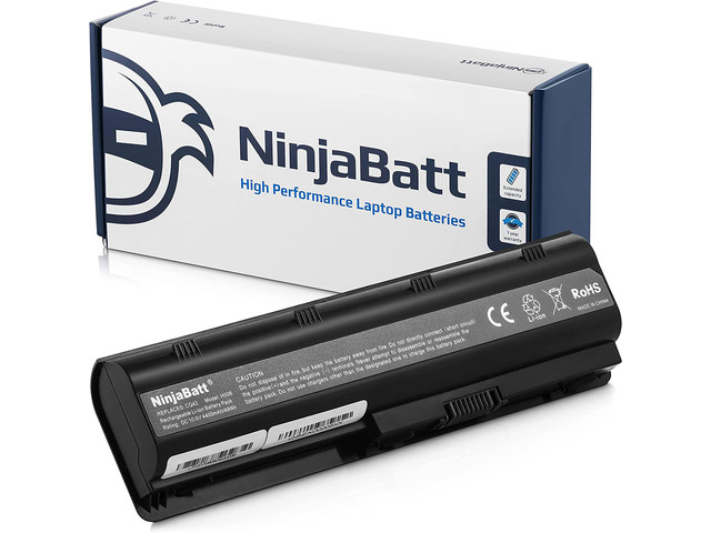 NinjaBatt Battery for HP 593553-001 636631-001 MU06 MU09 593554-001, HP Pavilion dm4 g4 g6 g7 DV3-4000 DV5-2000 DV6-3000 DV7-6000, HP Compaq...
