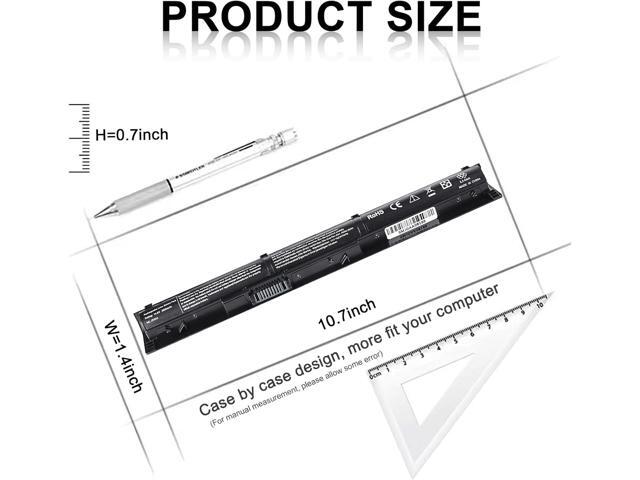 New Replacement RI04 RI06XL Notebook Battery for HP ProBook 450 455 470 G3 Envy 15-Q001TX Laptop Series Fit P/N Spare 805294-001 811063-421...