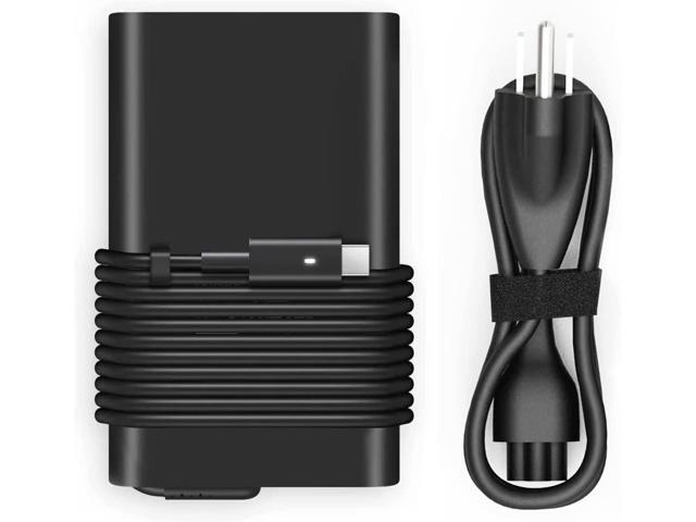 65W USB C Type C Laptop Charger AC Power Supply Adapter Cord Fit for Dell XPS 12, 9250 XPS 13 9350 9360 9365 9370 9380, Latitude 7370 7280 7480.