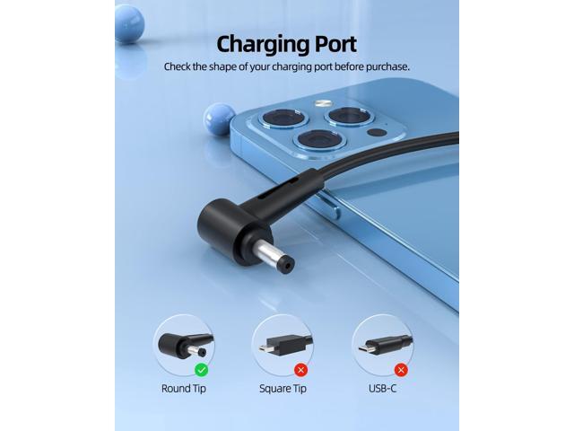 33W AC Charger Fit for Asus Imaginebook MJ401TA MJ401T MJ401 Vivobook L203MA L203M L203 Laptop Power Supply Adapter Cord