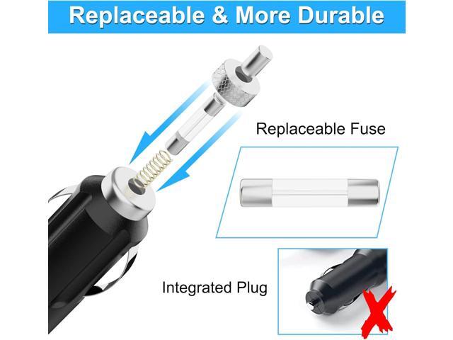 VHBW for Dell Laptop CAR Charger 90W, Compatible with Dell Inspiron 11 13 14 15 15R 17 17R 3000 5000 7000 Series Latitude XPS Precision Studio...