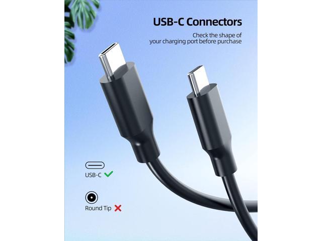 Charger Fit for Samsung Laptop Charger, USB C Charger 65W for Galaxy Book Pro 360, Chromebook 4 4+, Notebook 9 Pen Pro NP950QDB NP930XDB NP935QDC...