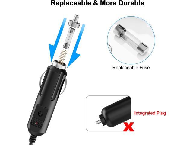 VHBW Car Charge Replacement for HP Laptop Car Charger 90W Compatible with HP 15 17 Spectre Pavilion Envy EliteBook X360 Touchsmart 15 13 M6 Stream...