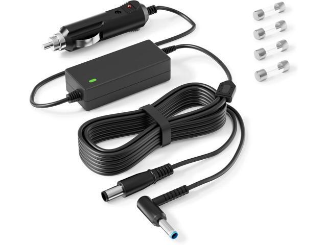 VHBW Car Charge Replacement for HP Laptop Car Charger 90W Compatible with HP 15 17 Spectre Pavilion Envy EliteBook X360 Touchsmart 15 13 M6 Stream...