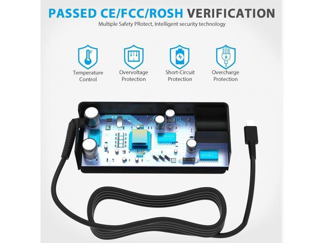 USB-C Laptop Charger 100W - 100W PD Charger Fit for Lenovo, ThinkPad/Yoga/Slim/ldeapad, HP, Acer, Mac Book Pro/Air 16, 15, 14, 13 Inch, MSI, Dell...