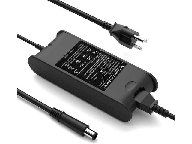 19.5V 3.34A 65W Laptop Charger Replacement for Dell Latitude 7480 7490 5400 5480
