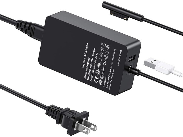 Surface Laptop Charger Surface Pro Charger 65W 15V 4A Power Supply for Surface P
