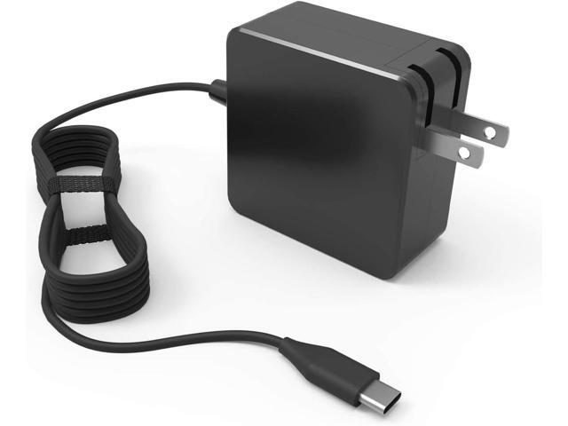 45 Watt USB C Chromebook Charger USB-C 45W Replacement for HP Samsung Lenovo Dell Asus Acer Google Chrome Book Charger Laptop Fast Charging Type C.