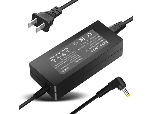 BatteryMon 75W 19V 3.95A AC Adapter Power Charger for Toshiba Satellite L300 L305 L305D L350 L355 L505D L505-S6959 PA-1750-04 PA3468E-1AC3 with.