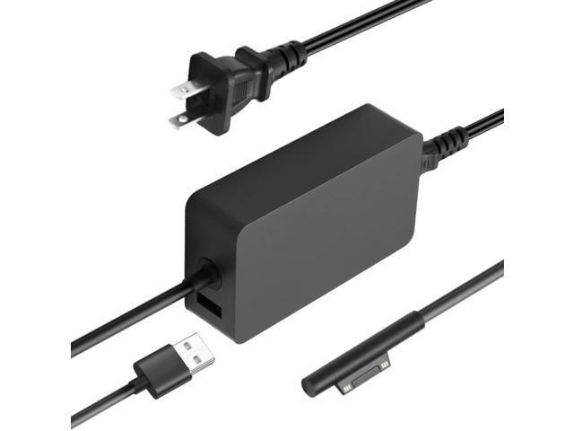 127W 102W AC Charger for Microsoft Surface Pro 10 9 8 7 6 5 4 3 7 6 5 4 3 2 1 Book 3 2 1 Studio 2 1 Go 4 3 2 1 Go 2 1 Windows Power Supply