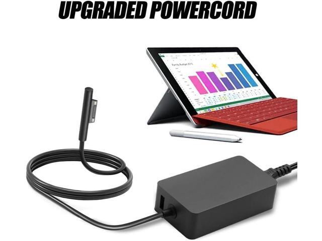 127W 102W AC Charger for Microsoft Surface Pro 10 9 8 7 6 5 4 3 7 6 5 4 3 2 1 Book 3 2 1 Studio 2 1 Go 4 3 2 1 Go 2 1 Windows Power Supply