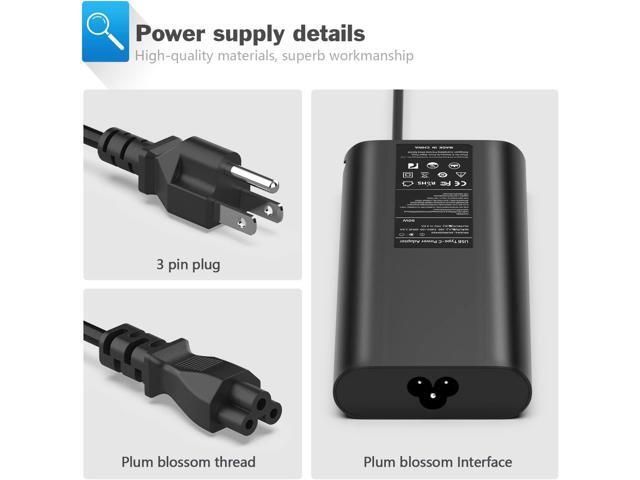 90W Laptop Charger for Dell Latitude E6410 E6420 E6430 E6440 E6540 7490 7390 7480 5490 5580 5480 3190 E5470 E6520 E7440 E7450 with Size 7.4x5.0mm...