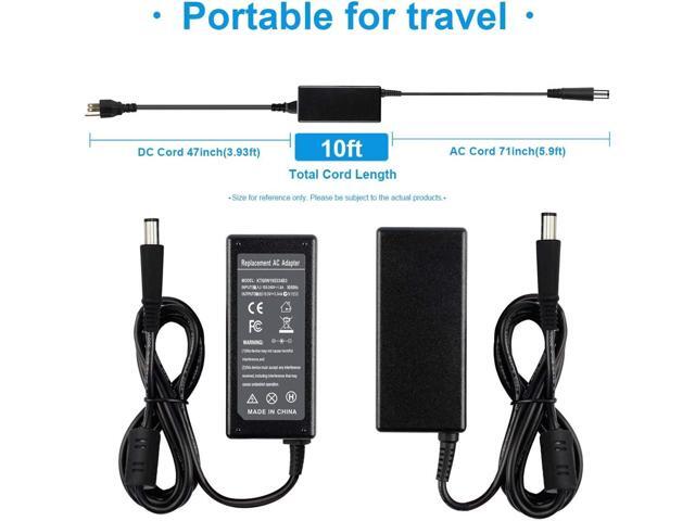 Laptop AC Charger 65W watt AC Power Adapter 19.5V 3.34A for Dell Latitude E5440 E5470 7480 E6540 E7440 E7450 E7250 E6440 E6430 7490 7290 5490 5590...