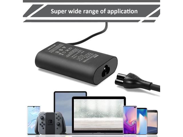 65W Type-C Charger fit for Dell Latitude 3120 3189 3190 3310 3330 3340 3390 3510 3520 3550 5300 5330 5410 5430 5530 7275 7390 7400 7420 USB-C AC...