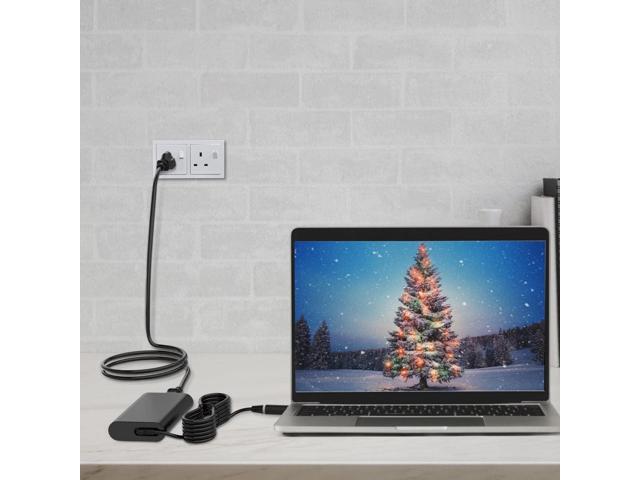Slim 65W AC Adapter Charger Compatible with Dell Latitude 7480 7490 7290 7404 7204 6520 5590 5580 5530 5490 5290 E6430 E6440 E6500 E6510 E6520...