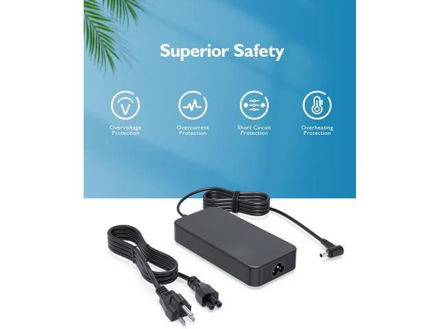120W Charger Fit for Asus Q538 Q528 Q535 Q537 Q547 Q546 Q538EI Q528E Q528EH Q537F Q537FD Q535U Q535UD Q536F Q536FD Q547F Q547FD Q546F Q546FDX...