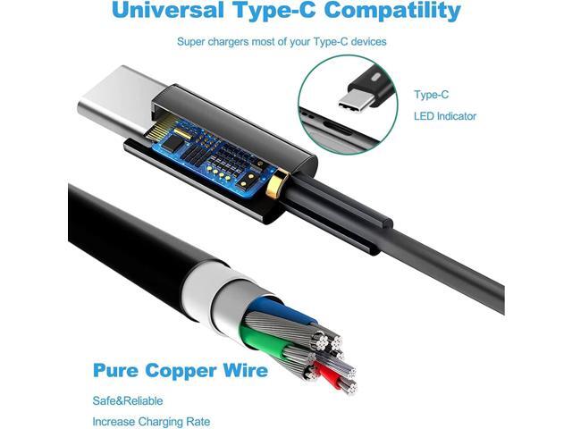 65W 45W USB-C Laptop Charger for Dell Latitude 7420 5420 5520 5430 5530 7330 7430 5540 5440 7440 5320 7320 9430 3450 3550 7410 2in1,XPS 13...