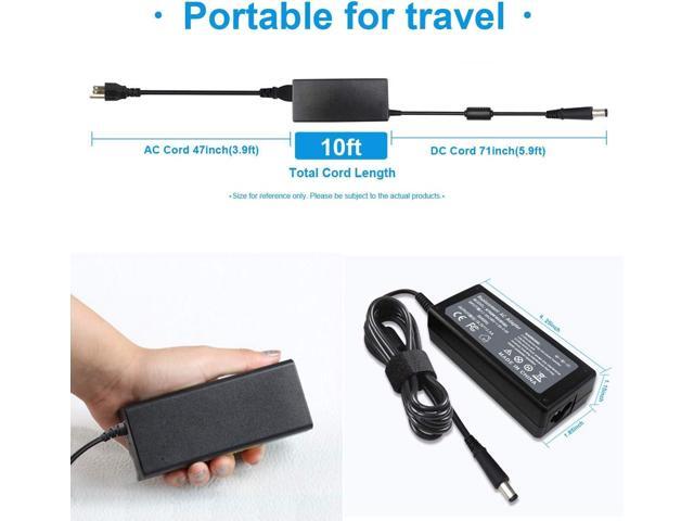 18.5V 3.5A 65W AC Adapter Charger Compatible with HP Pavilion G4 G6 G7 G32 G42 G56 G60 G61 G62 G71 G72 DV3 DV4 DV5 DV6 DV7 DM4 M6 M7 Series Compaq...