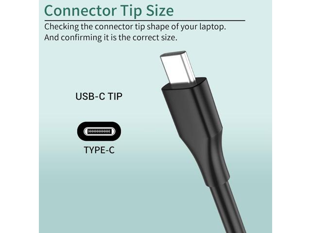 45W USB C Charger Chromebook Charger Replacement for HP Chromebook X2 X360 Spectre X360 15 Elite X2 1013 Elitebook 840 Power Cord Chromebook 11 14...
