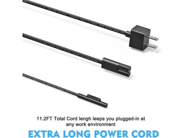 127W Charger for Microsoft Surface Book 3 2 1, Surface Laptop 7 6 5 Go2 Studio Go 4 3 2 1, Surface Pro 11 10 9 8 7+ X 7 6 5 4 3, Surface Go 3 2 1,...