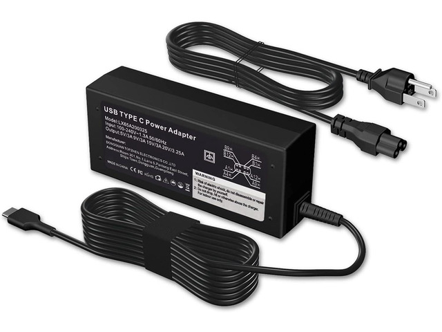 65W USB C Laptop Charger Compatible with HP Chromebook/Lenovo Thinkpad/Compatible with Dell Laptop Charger,Compatible with Dell Latitude...