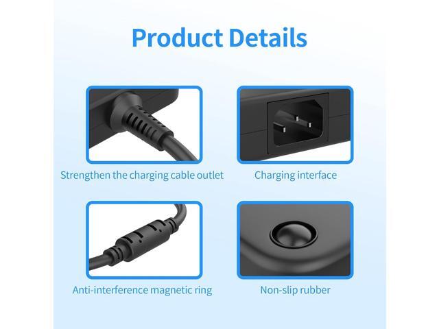 240W 19.5V 12.3A Laptop Charger Replacement for Dell Alienware M17 R1 R2 R3 R4 R5 M17X R2 R3 M18X Area-51m R2 G5 G7 Adapter Power