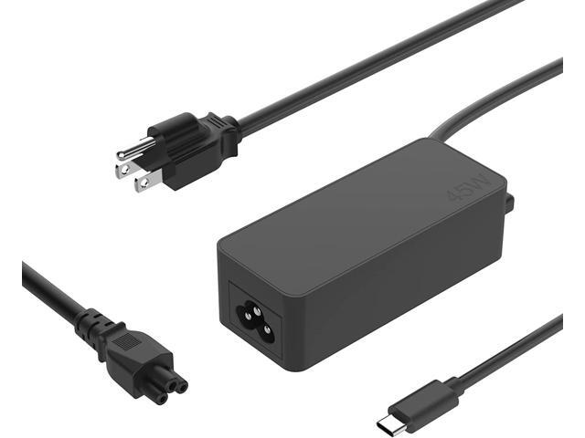 HotTopStar USB-C 45W AC Charger Compatible for ThinkPad T480 T480S X280 T590 L390 E480 E590 Lenovo Chromebook C330 S330 100e 300e 500e s340 c340.