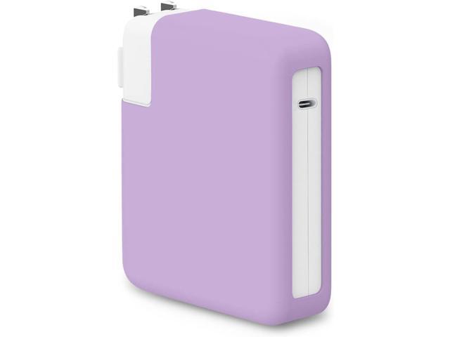 for MacBook Pro 16 inch 2024 M4 A3186 A3403 140W Power Adapter Cover, 140W Soft Silicone Charger Case Sleeve for Mac Pro 16 A2991 A2780 A2485...
