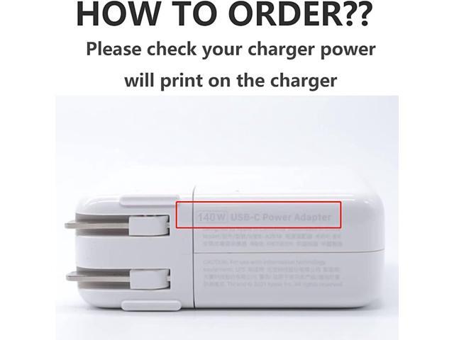 for MacBook Pro 16 inch 2024 M4 A3186 A3403 140W Power Adapter Cover, 140W Soft Silicone Charger Case Sleeve for Mac Pro 16 A2991 A2780 A2485...